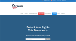 Desktop Screenshot of lebanondemocrats.com